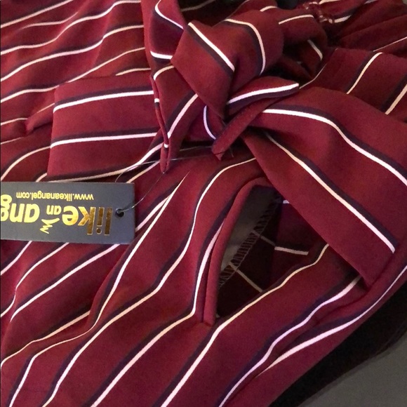 High Waist Palazzo Pants - Picture 3 of 4